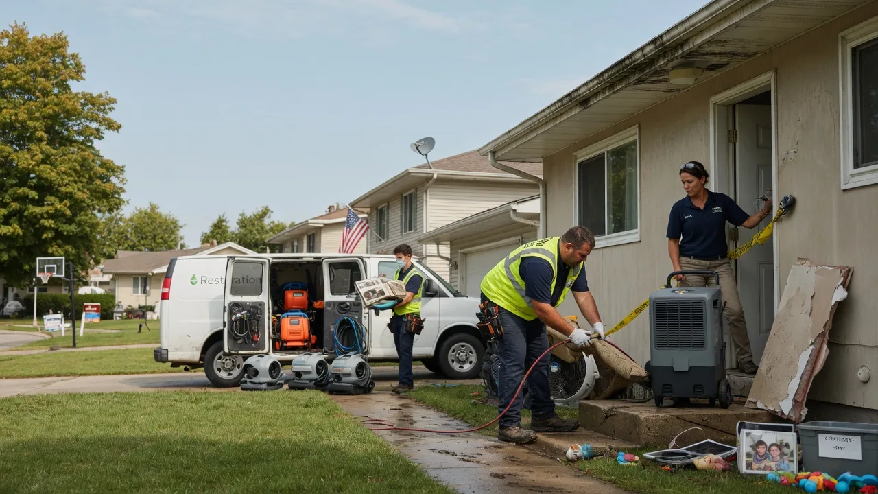 Water Damage Restoration in Rice, MN near me